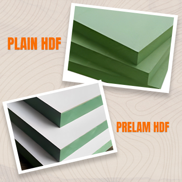 Plain HDF EXDHMR & Prelam HDF EXDHMR difference